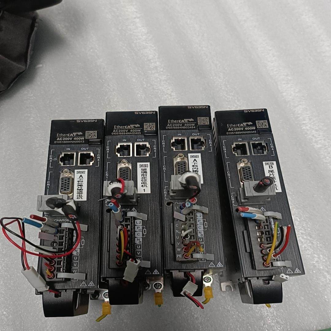 【议价】汇川伺服总线单驱动400瓦SV635NS2R8I成色充新