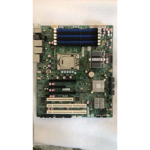 【议价】超微X8SAX REV:2.0主板 1366针 单路X58