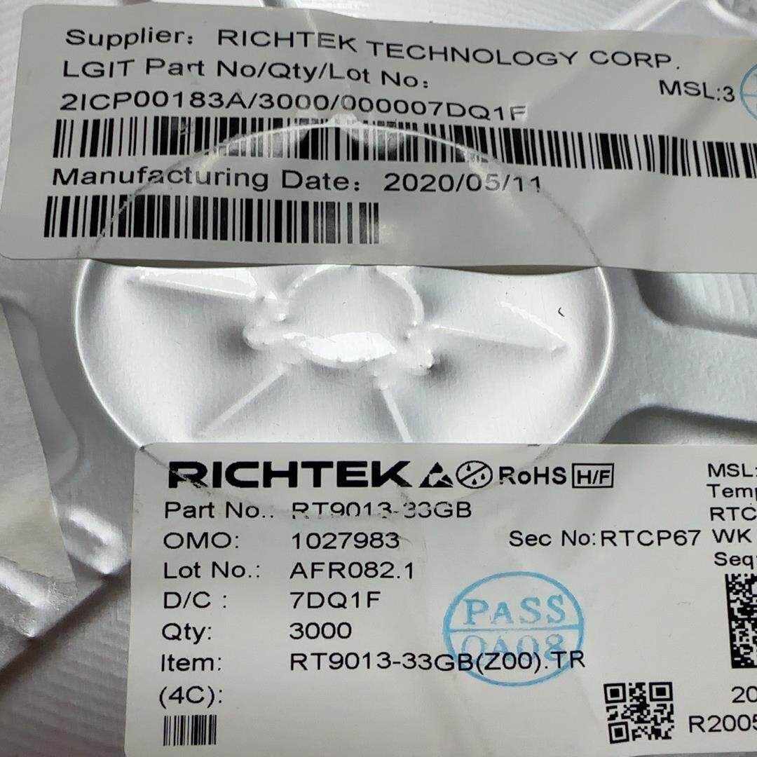 【议价】全新正品 RT9013-33GB SOT23-5 稳压器LD