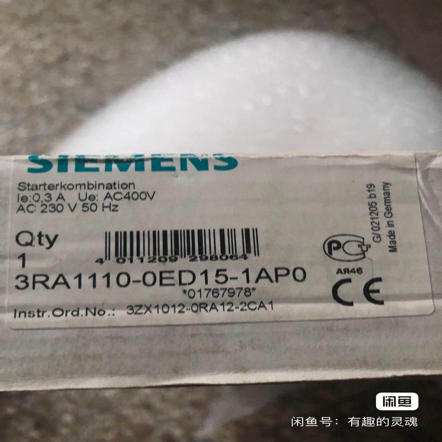 【议价】西门子3RA1110-0ED15-1AP0