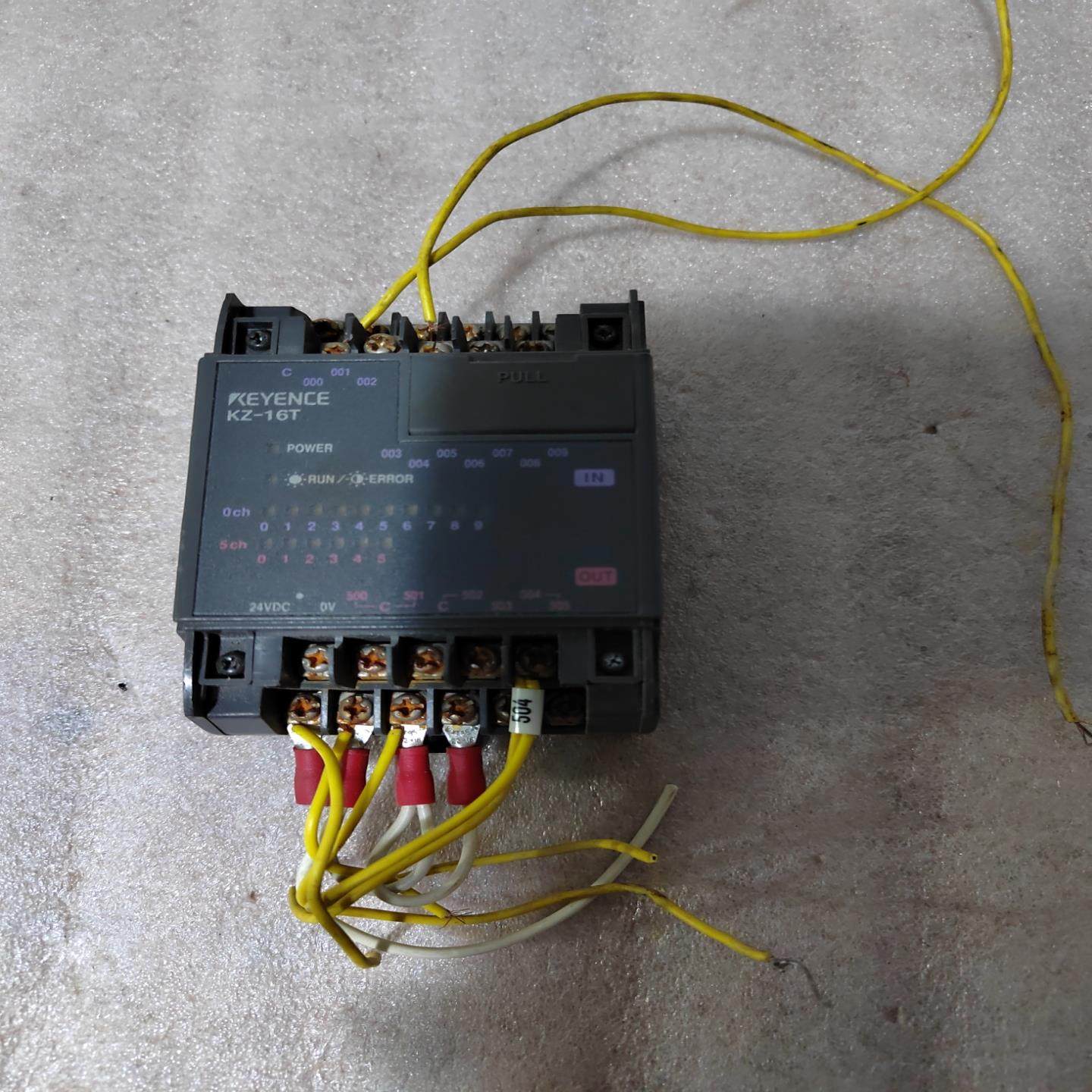 【议价】基恩士PLC可编程控制器KZ-16T拆机件议价