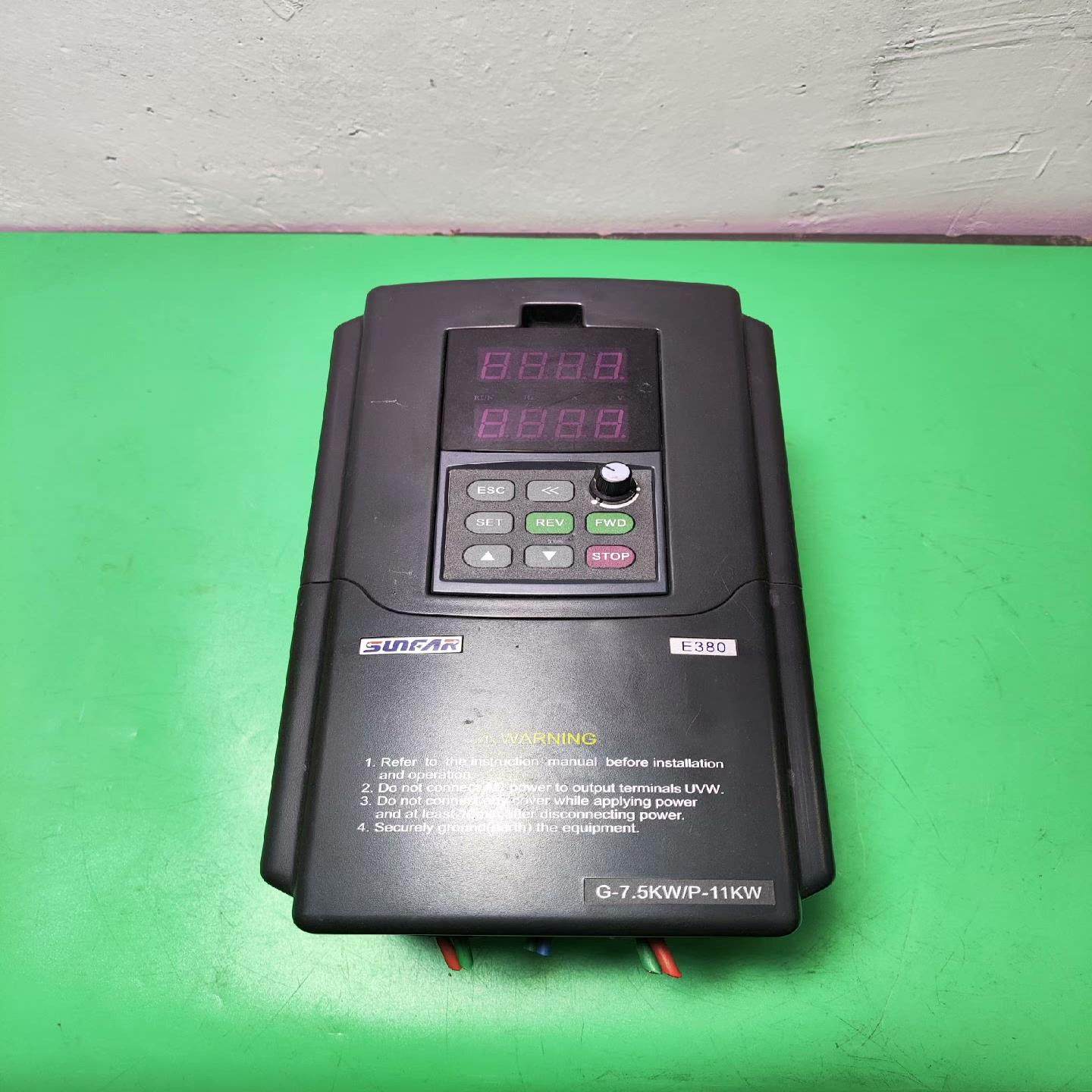 【议价】四方变频器E380-4T0075G4T0110P成色实拍