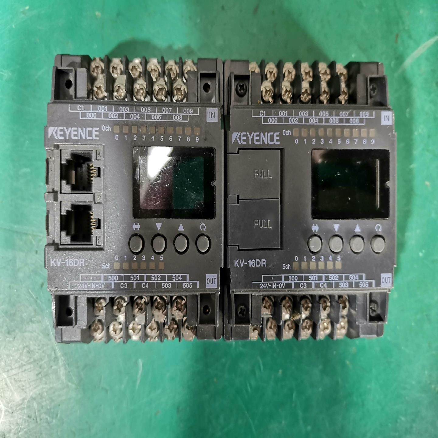 【议价】KV-16DR 基恩士PLC  实物如图所示现货2台功能
