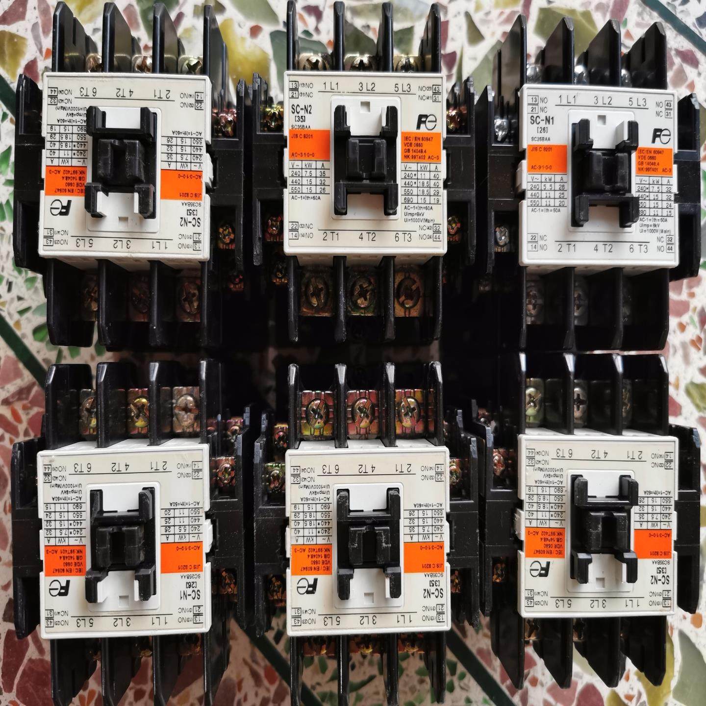 【议价】日本产高士通SC一N1SC一N2接触器   二手拆机成色