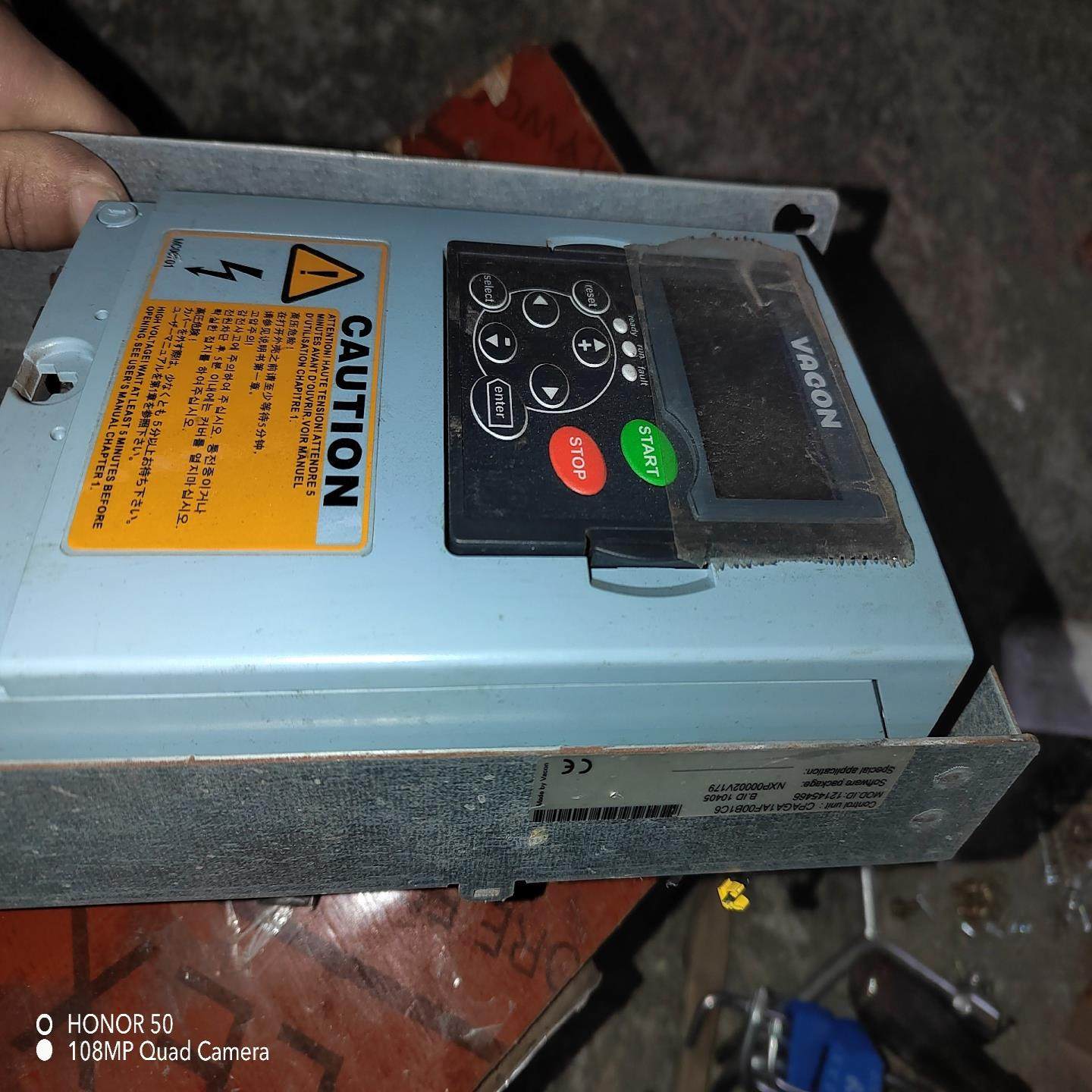 【议价】CPAGA1AF00B1C6 伟肯变频器 主板盒