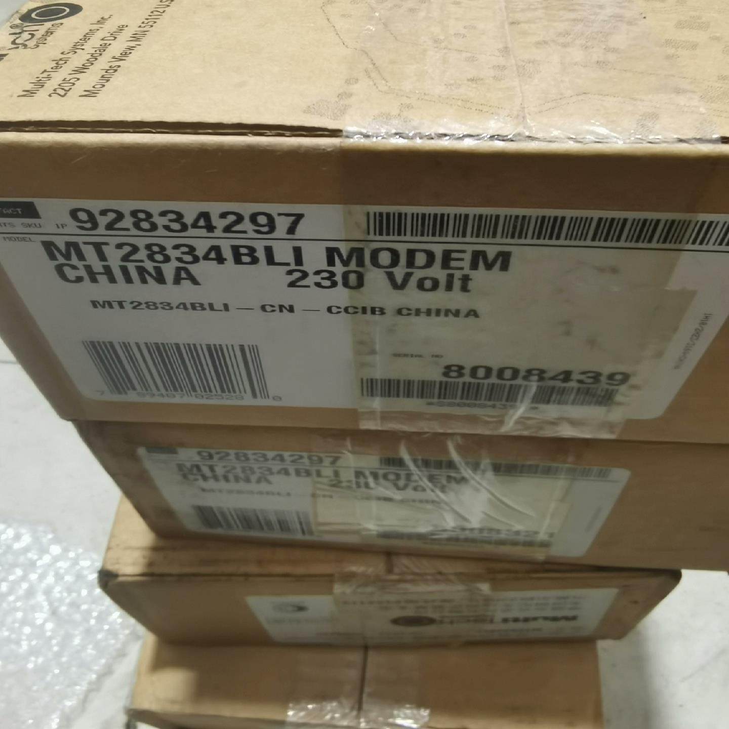 【议价】全新Multitech摩迪泰克MT2834BLI专线调制解调