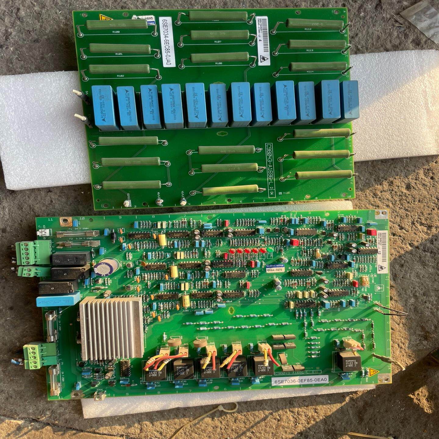 【议价】出售拆机西门子整流单元主板一套  6SE7036-0EF85