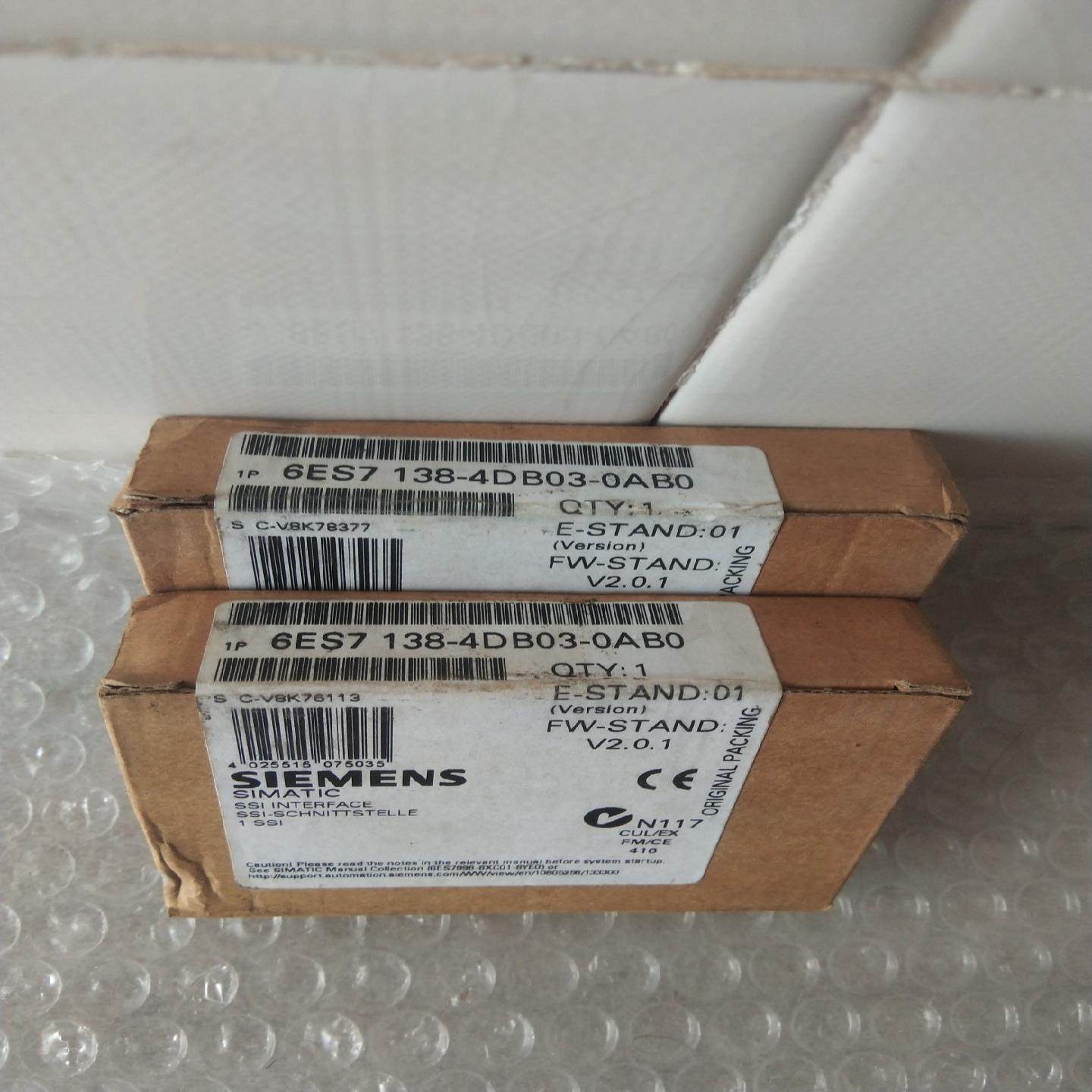 【议价】6ES7138－4DB03－0AB0全新原装没开封正品2