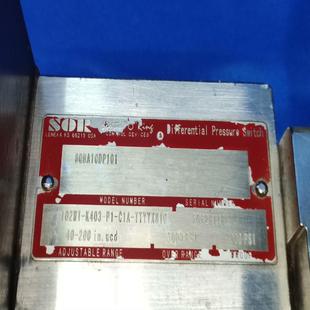 SOR 列差压开关 102W1 索尔 K403 C1A 议价