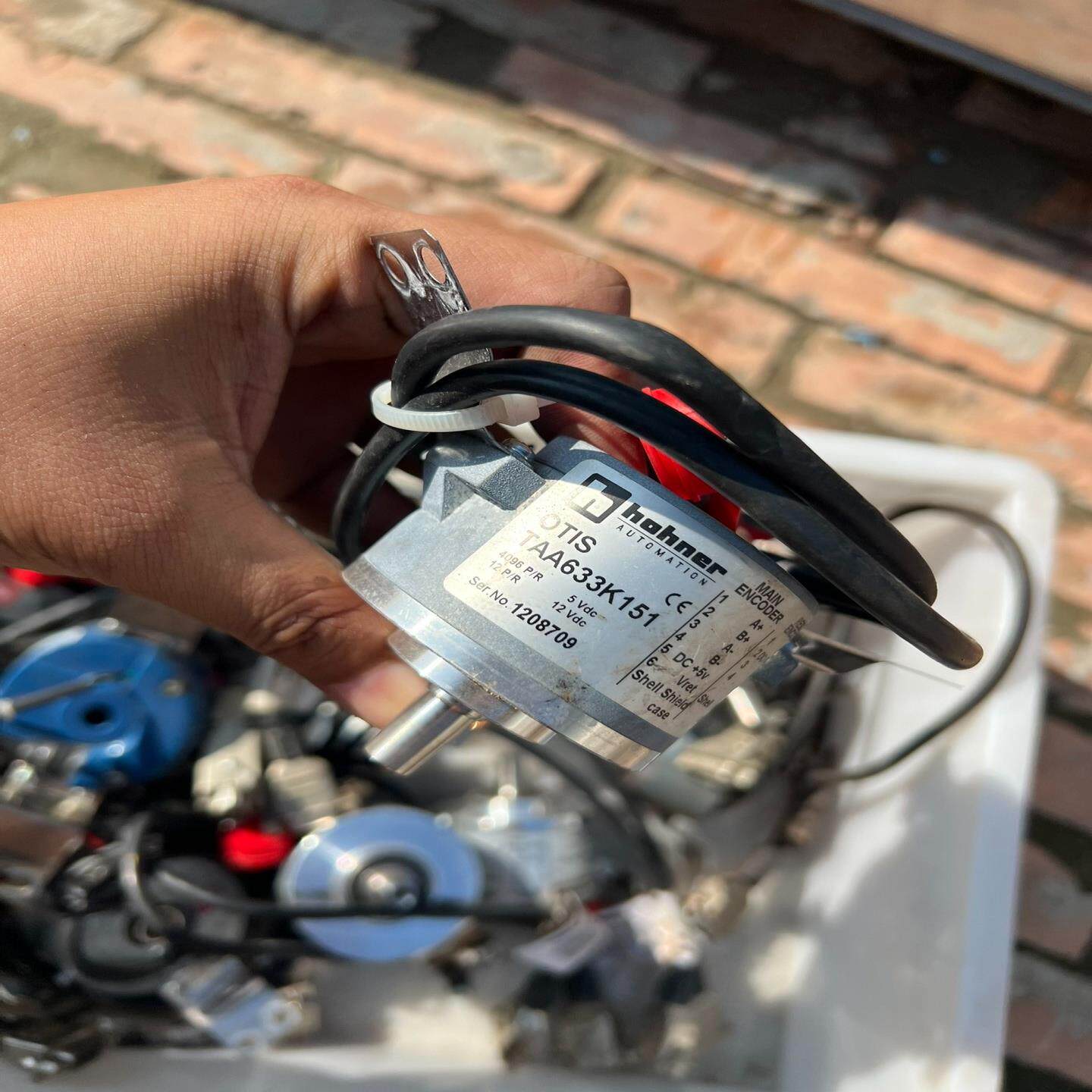 【议价】TAA633K151编码器 适用OTIS奥的斯电梯配件拆机