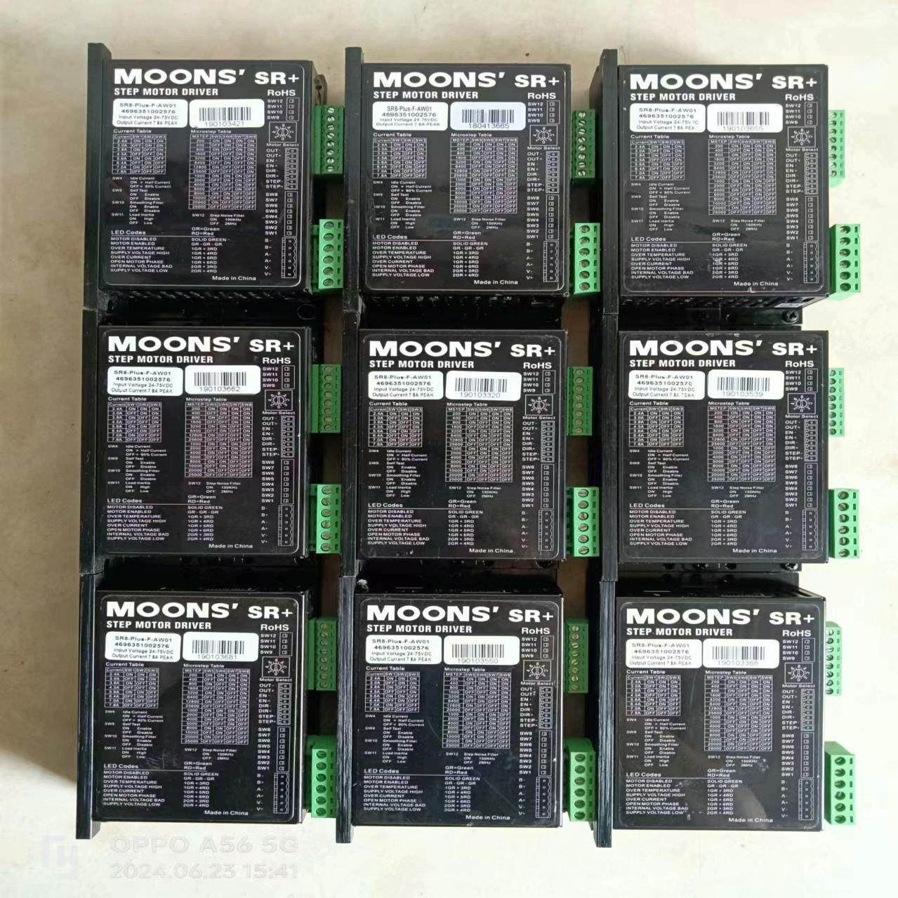 【议价】敏志步进驱动器SR8-Plus-F-AW01实物拍摄成色