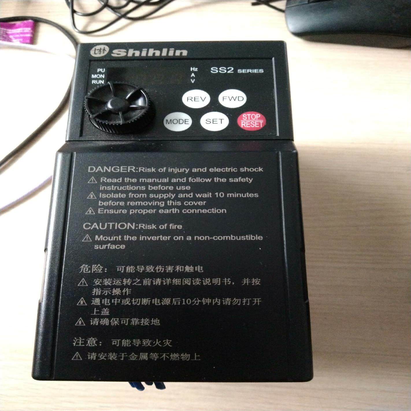 【议价】拆机士林变频器SS2-043-075K 075KW 22