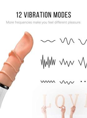 Sex toys Tongue Vibrator Clit Stimulator G Spot Nipple Women
