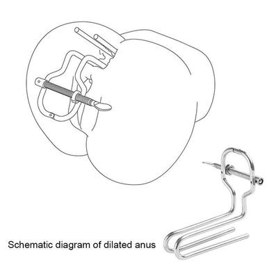 Go Out Double Layer Inflated Dildo Pump Anal Dilator Super B