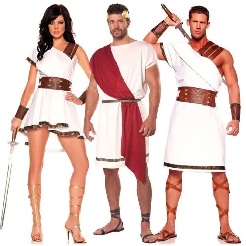 Cosplay Ancient Greek Roman Gladiator Costume Sets Adult
