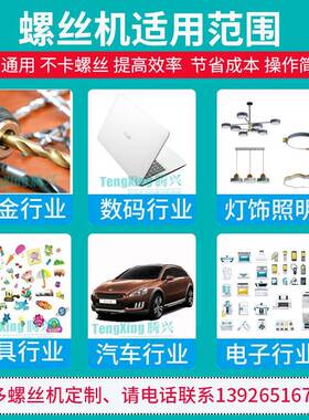 RBY多轴自动锁螺丝机设备散热设拧自动紧备机器吹气式片自动打螺