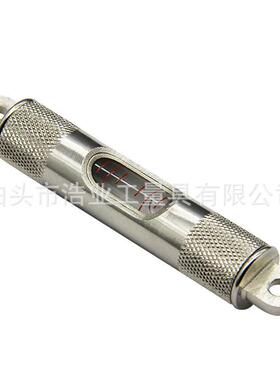 白色水泡水平尺3分/QZB2mm便携水式准器85x13铝4制条式.水平仪