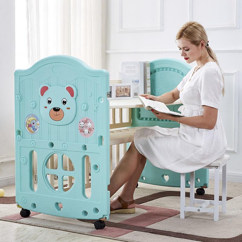 生小儿婴儿床拼接大厂家直供床可移宝宝动摇篮多功能BB实木摇床床