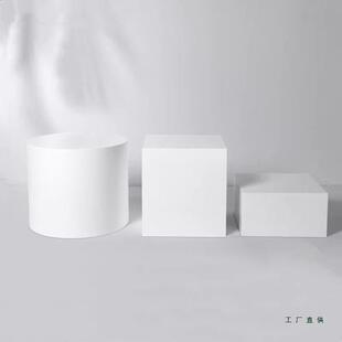 圆烤漆展示地窗台服装橱台网红直播台站脚形踩236试衣台模特模型