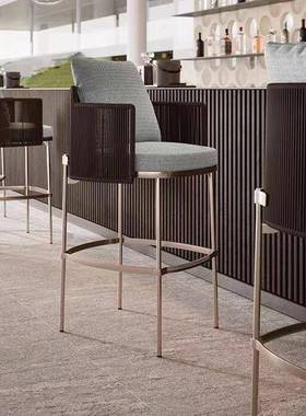 户外发组合休露台庭院别墅阳花园沙KCG台藤椅室外双人藤编闲沙发