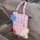 Tagi i.001 漂浮鼓鼓花携园可爱爱心钻石纸挂巾包便车载布艺抽