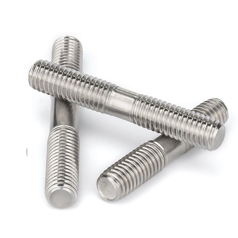 M3M4M5M6M8M10M12M16M18M20M22M24不锈钢304双头螺栓螺杆螺丝螺柱