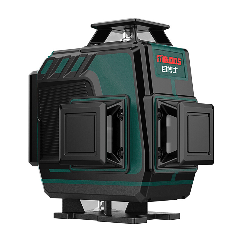 。红外线水平仪高精度强光细线户外贴墙地12线绿光激光自动调平水
