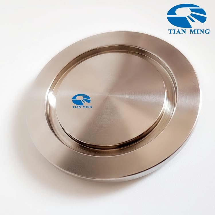 304/316LKF/ISO真空盲板堵片盖板法兰堵头闷板挡板卡盘盖帽10-400