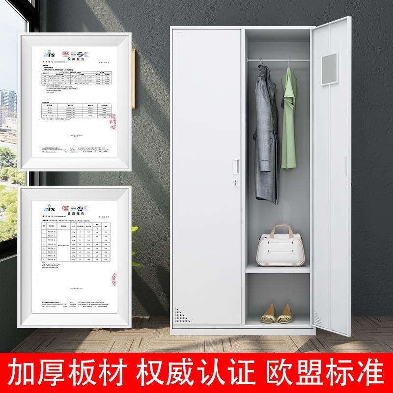 钢制更衣柜铁皮员工储物带锁存包文件柜食堂碗柜宿舍鞋柜多门柜子