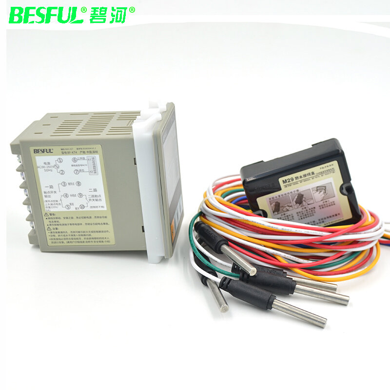 。智能数显水位控制器液位开关 全自动220V水箱上水显示碧河BF-KT