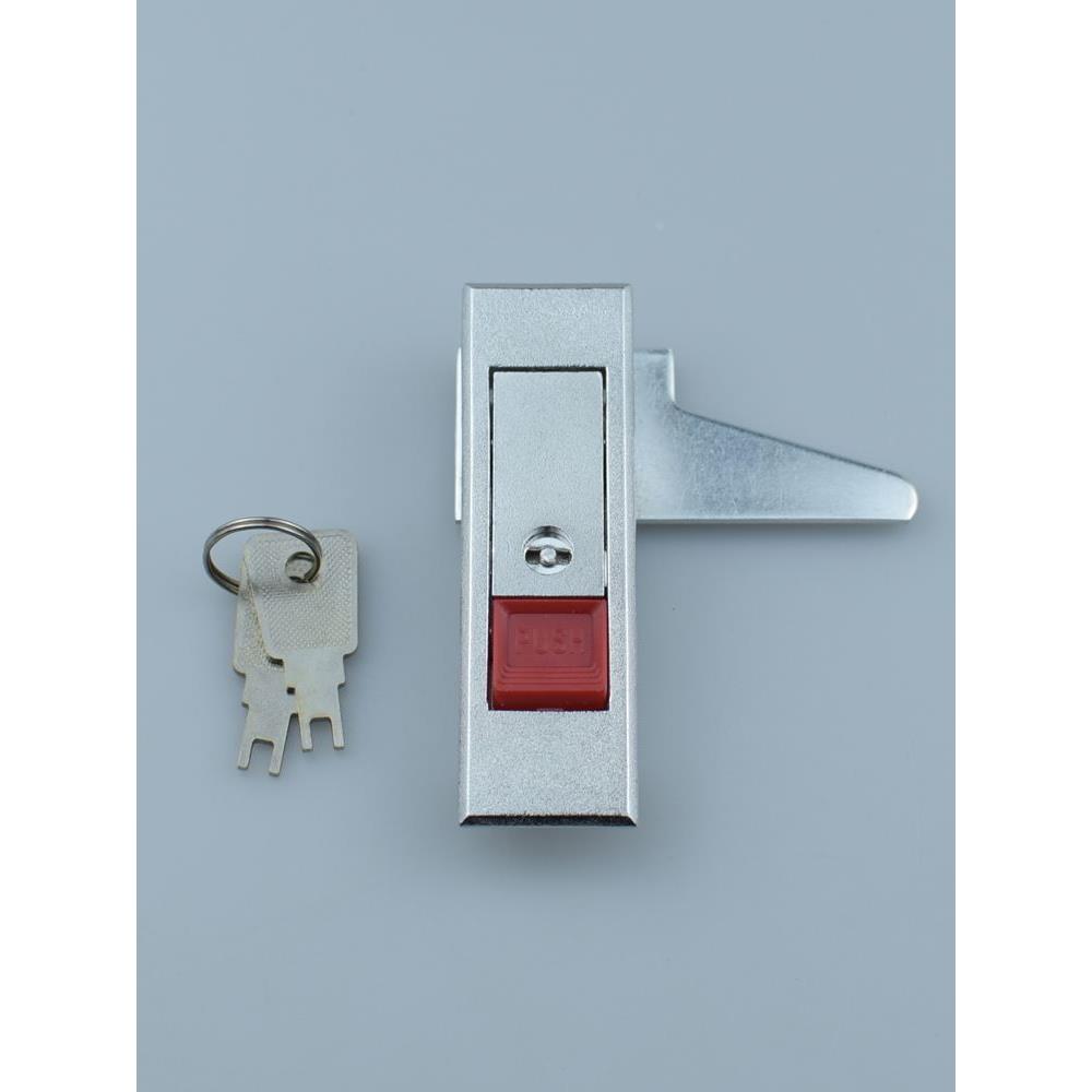 消防箱MS603-1-2海坦配电箱锁电箱锁电柜机柜锁红白珠弹跳式平面