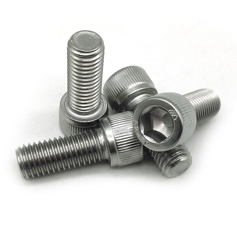 304不锈钢内六角螺丝螺栓螺杆M3M4M5M6M8M10M12*12x16x20x25x30mm