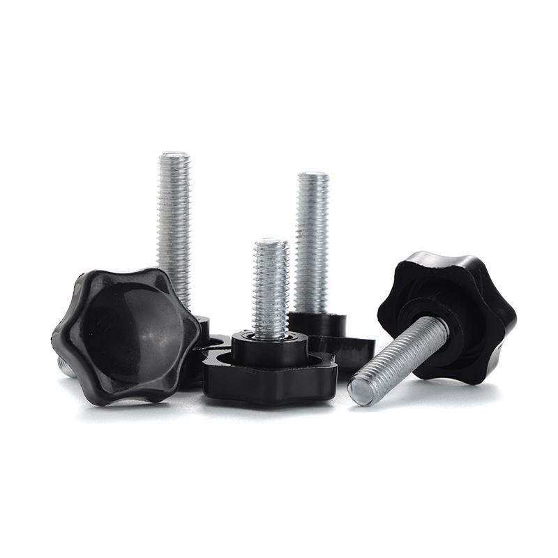 304不锈钢梅花手柄螺丝星形把手手拧螺栓螺丝六星旋钮头M4M5M6M10