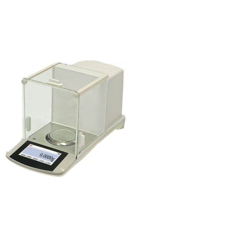 龙腾全新高端触控触摸屏全自动内校0.1mg万分之一0.0001g电子天平