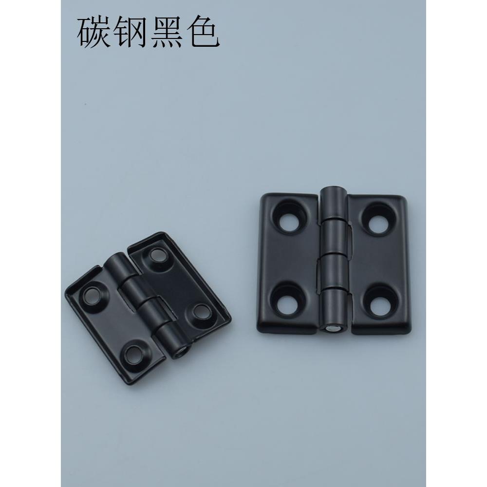 CL226-1-2-3黑亮铬铰链CL218不锈钢CL236电机箱柜门承重合页螺柱