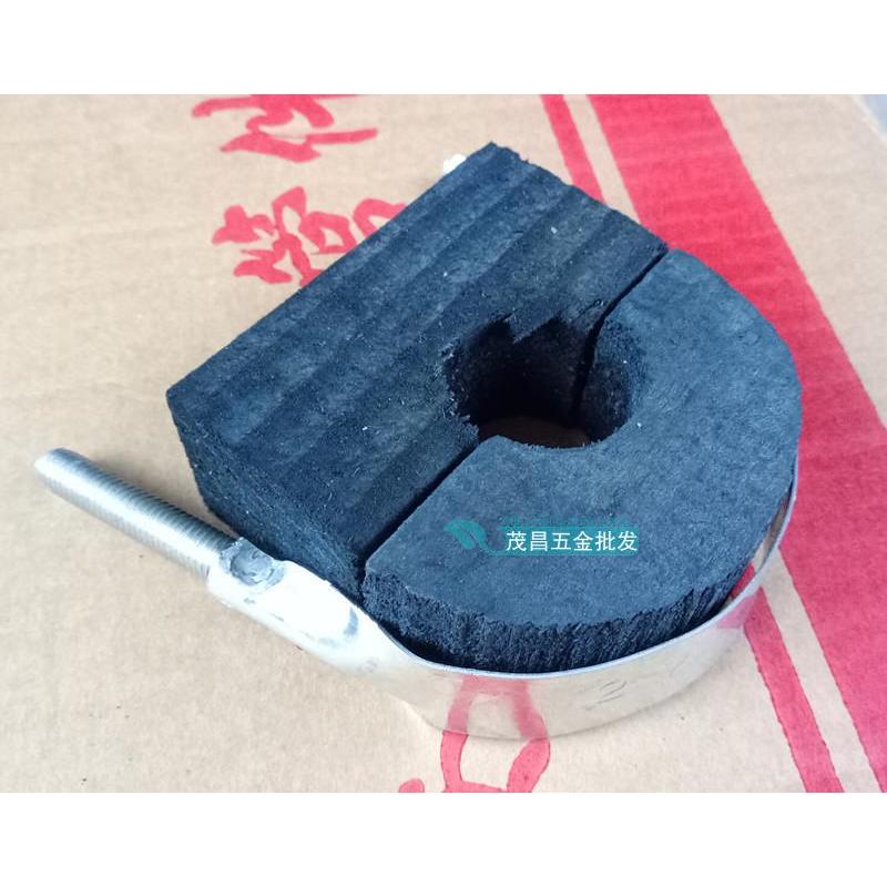 DN20-600木质管托钢管垫木哈夫抱箍管卡固定空调安装U型管卡装