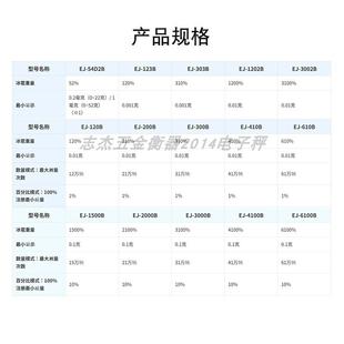 200 1500 300 2000轻便天平电子秤 610 日本AND艾安得EJ