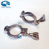 双销卡箍快装 精铸管卡接头固定卡扣抱箍13SF卡盘端头管夹304 316L