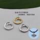 防掉新款 开口圈吊坠扣头项链手链收尾吊坠连接圈diy配件O圈链接环