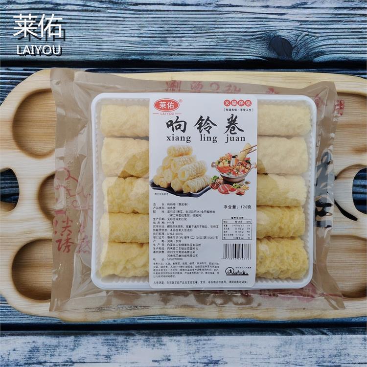 黄金脆响铃卷油炸腐竹火