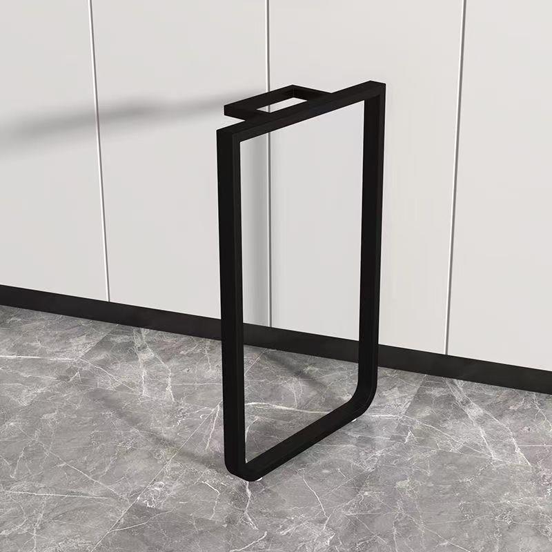 定制铁艺桌腿U形型吧台脚搭边脚梳妆台脚支架金色桌架书桌餐台脚