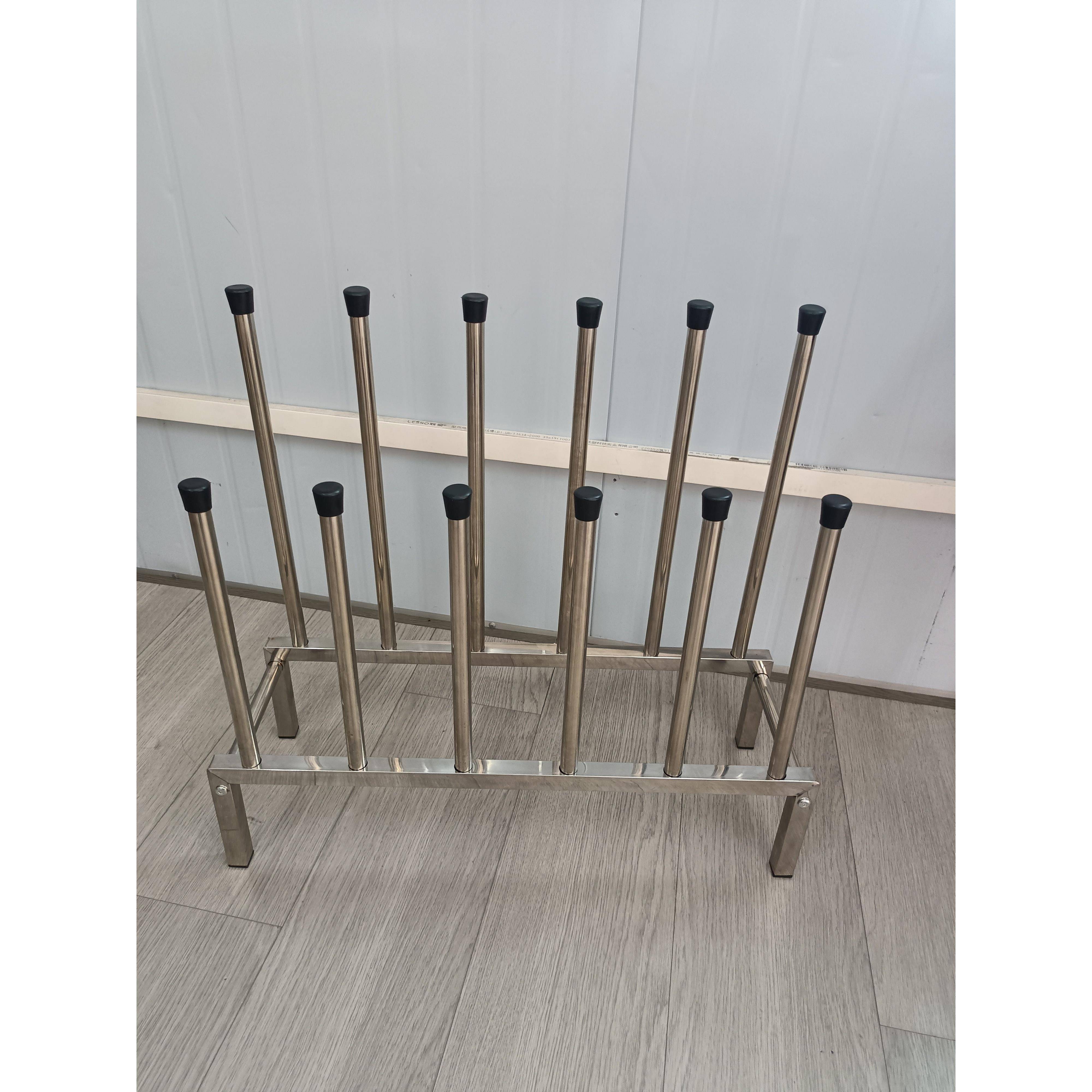 多功能不锈钢加厚收纳鞋架靴子架马丁靴架水鞋架多层收纳