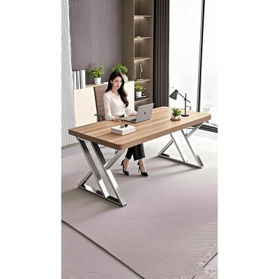 实木大板支架桌脚不锈钢桌腿桌子腿餐桌脚支架吧台腿支撑腿书桌脚