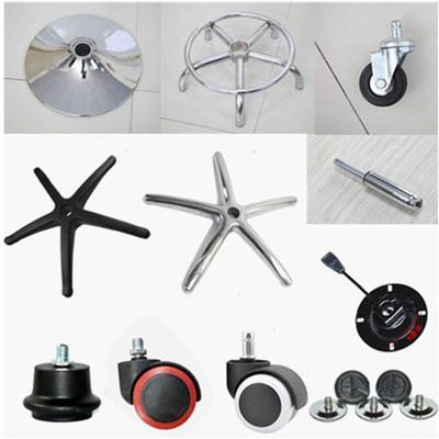 转椅配件升降凳脚钉酒吧椅轮子吧凳子滑轮大工凳脚垫电脑椅万向轮