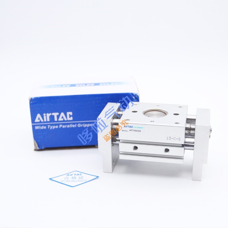 热销亚德客平行型大口径手指气缸 HFT16X30/HFT16X40/HFT16X60S/8