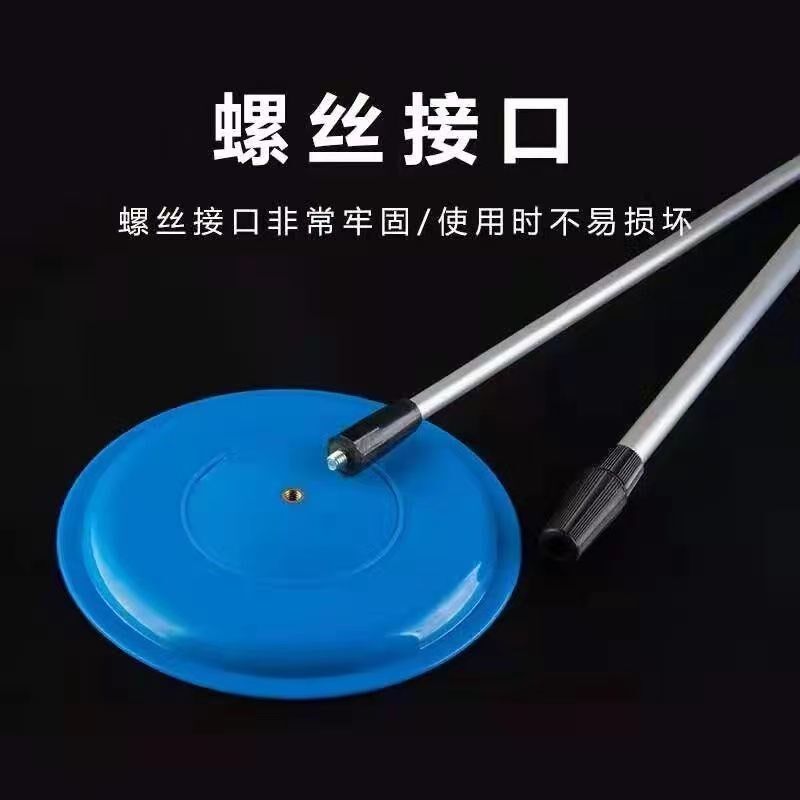 热销插地拉饵盘单盘强磁开饵盆简易拉尔盘带地插可伸缩支架强磁鱼
