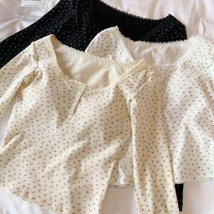 带胸垫磨毛加厚碎花保暖内衣女冬季螺纹棉舒适外穿弹力显瘦打底衫,女士内衣/男士内衣/家居服,抹胸,淘宝优惠券,粉丝福利购,淘宝优惠卷