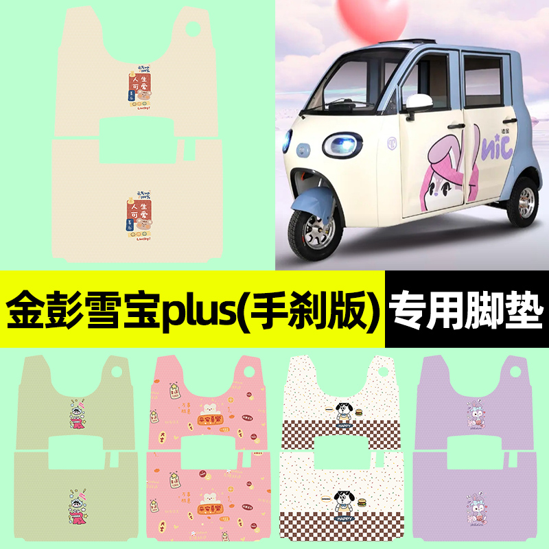 【金彭雪宝plus专用】三轮车脚垫