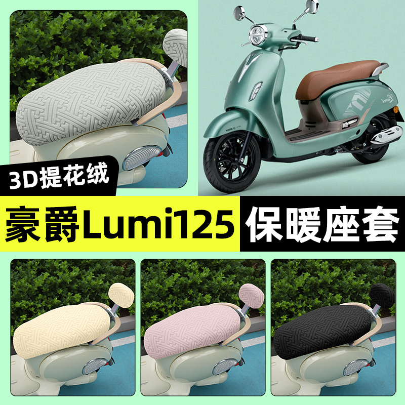 适用【豪爵Lumi125】保暖座套