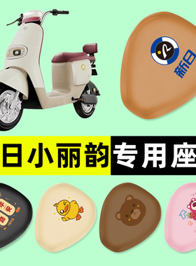新日新国标小丽韵电瓶电动车座套坐垫套防水防晒垫改装配件装饰